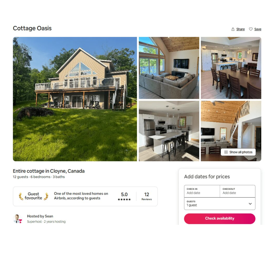 Charming cottage with a spacious garden and cozy interiors.